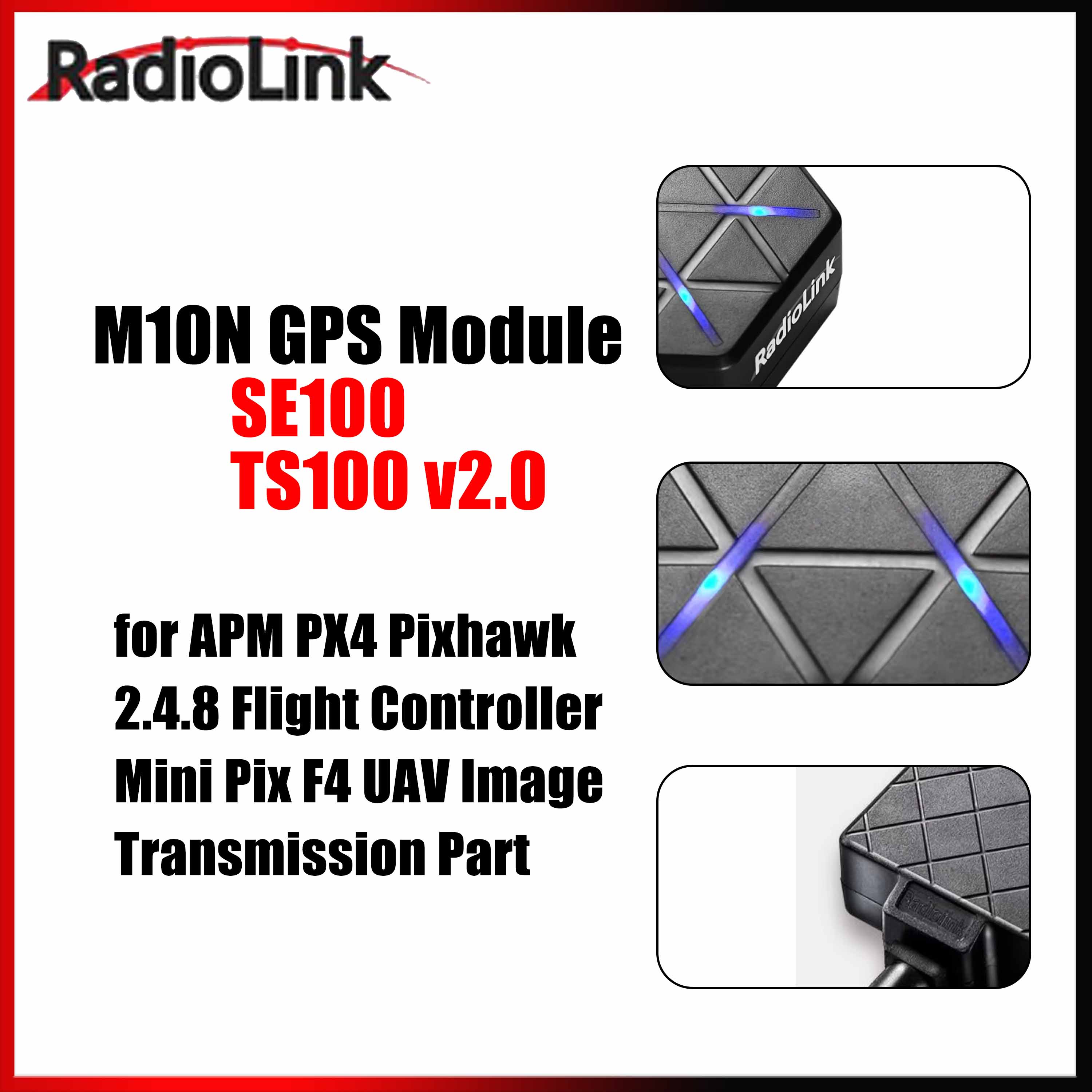 Drone Kit Hexacopter - RadioLink SE100 TS100 v2.0 M10N GPS-Modul