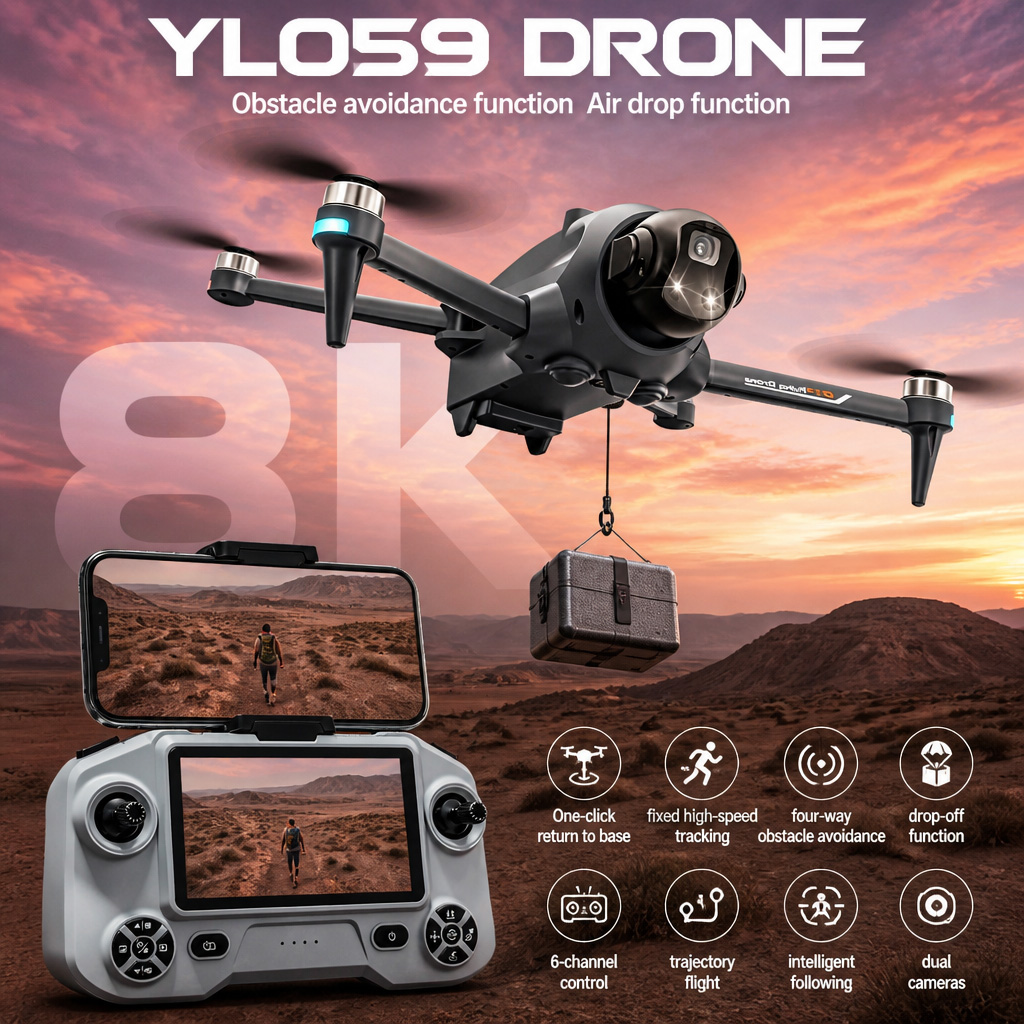 Drone Kit With Camera - NEUE YL059 Drohne mit GPS, automatischer