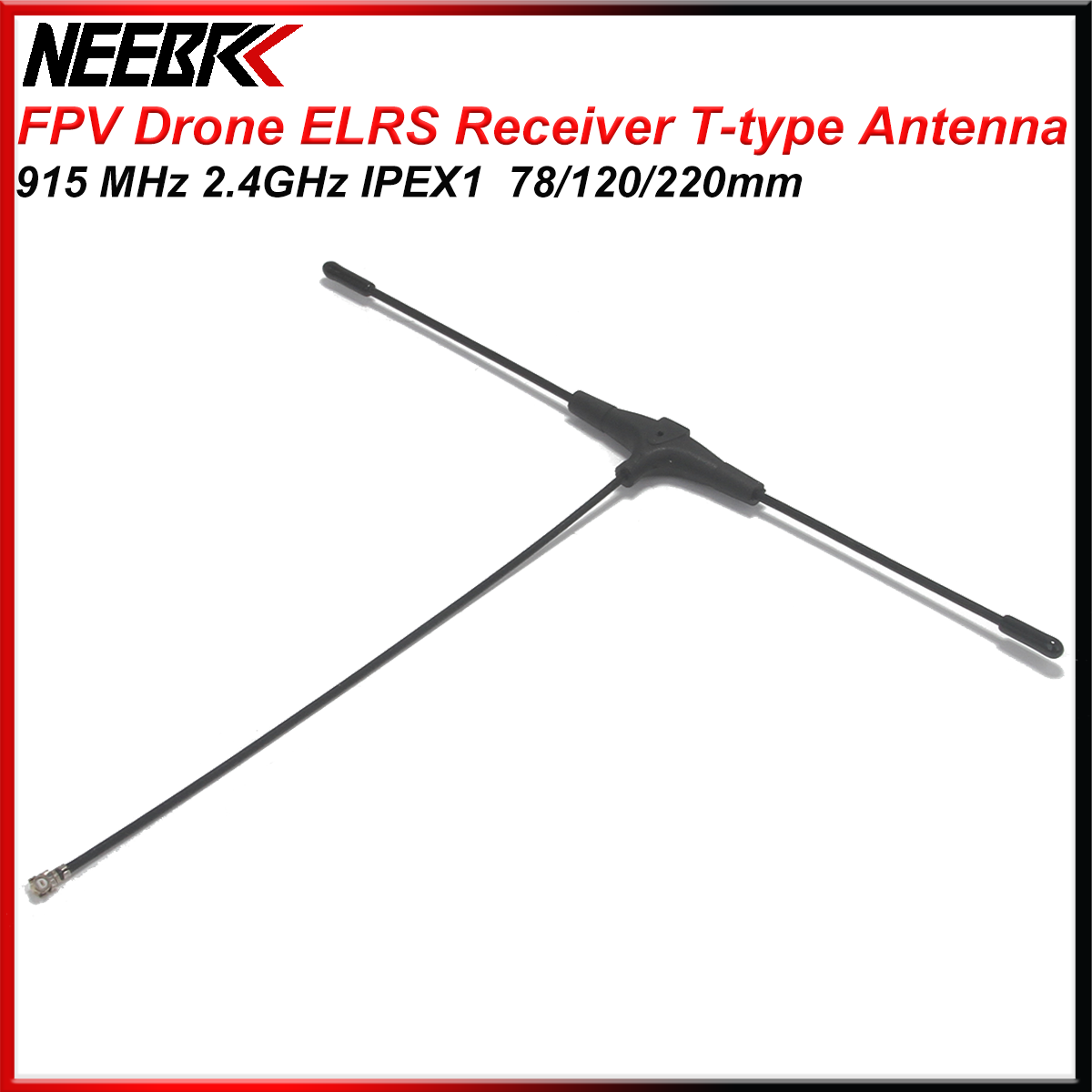 Tbs Fpv Crossfire - FPV-Drohne 915 MHz 2,4 GHz T-Typ-Antenne