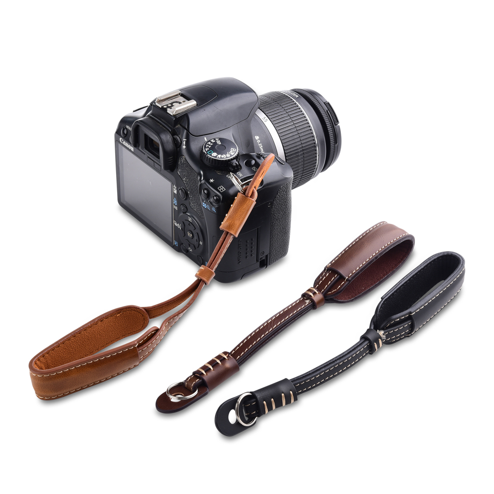Canon Camera Eos M50 Mark Ii - Kamera Leder Hand Grip Metall Ring