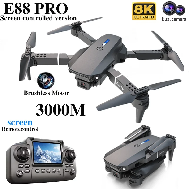 Professionelle E88 PRO Drohne  – Drone Kit Professional Bewertung und Preis