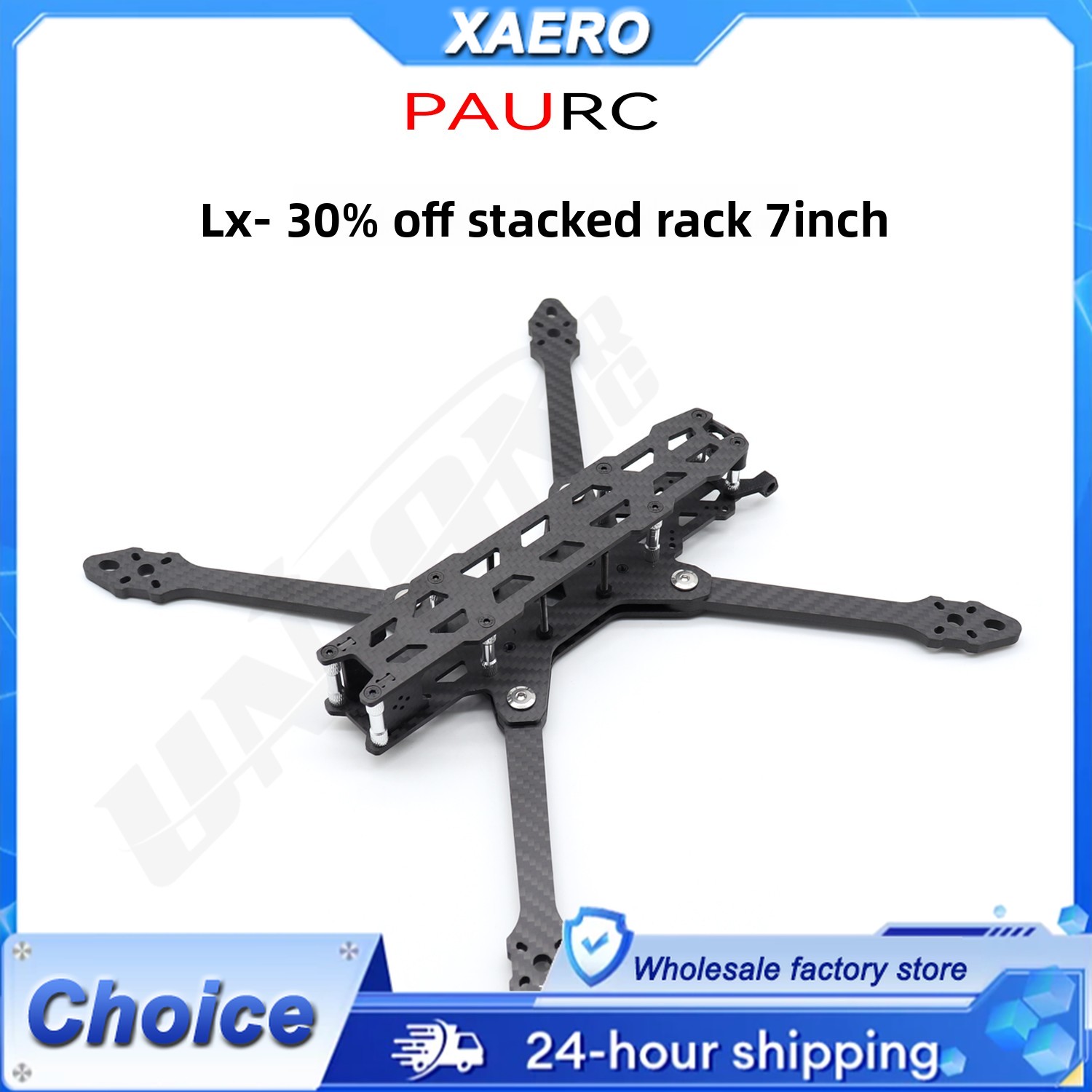 PAURC LX-7 faltbarer 7-Zoll-FP – Drone Kit Octocopter Bewertung und Preis