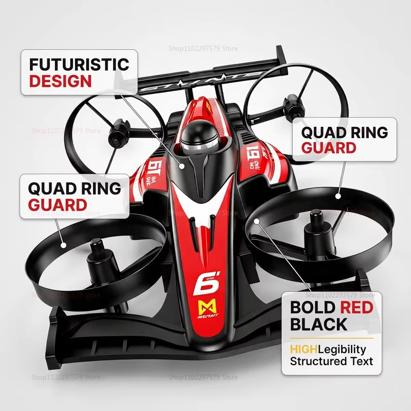 Neues RC-Drift-Rennauto Profes – Drone Kit Tricopter Bewertung und Preis